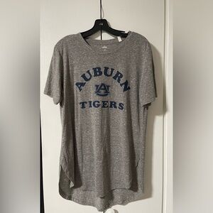 Auburn Tigers Women's Gray Short Sleeve Tee War Eagle 🦅 🐅